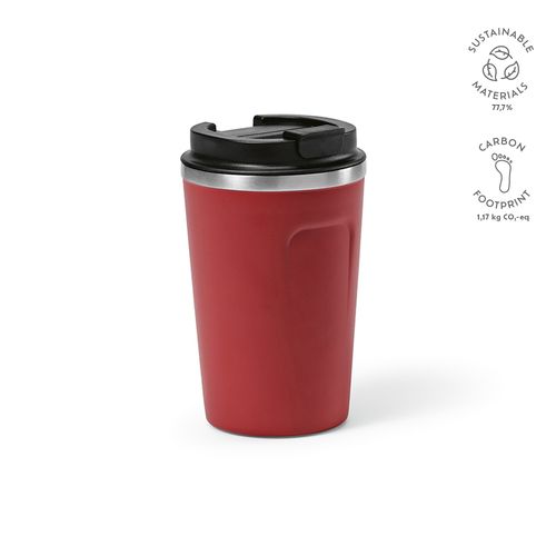burdeos Vaso de viaje Limpopo; rInox, 490 ml. Doble pared, hermético