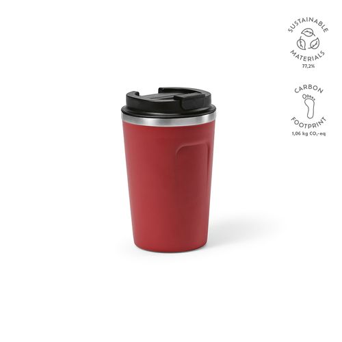 Vaso de viaje Limpopo; rInox, 490 ml. Doble pared, hermético