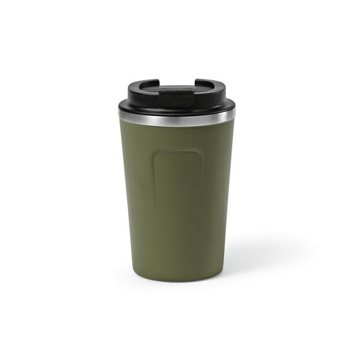 ejército verde Vaso de viaje Limpopo; rInox, 490 ml. Doble pared, hermético