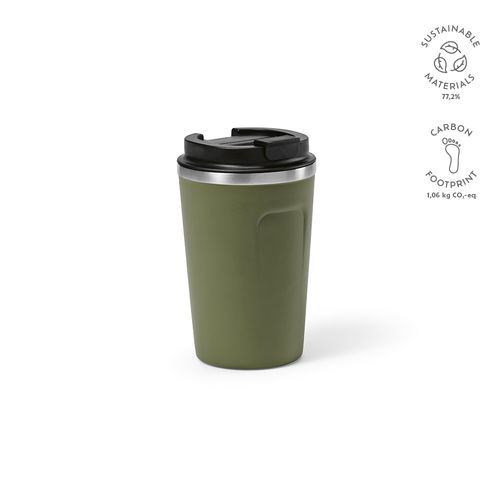 Vaso de viaje Limpopo; rInox, 490 ml. Doble pared, hermético