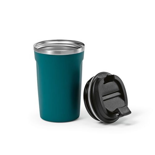 azul petróleo Vaso de viaje Limpopo; rInox, 490 ml. Doble pared, hermético