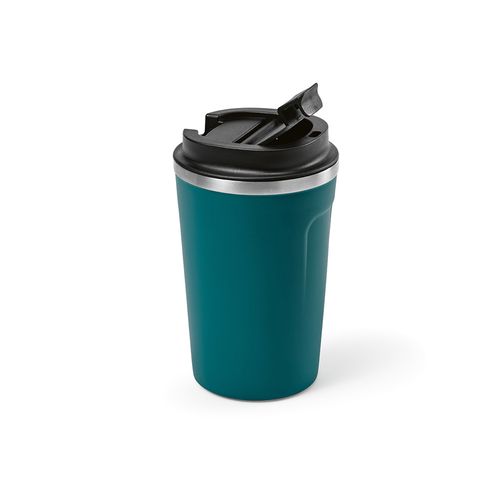 azul petróleo Vaso de viaje Limpopo; rInox, 490 ml. Doble pared, hermético