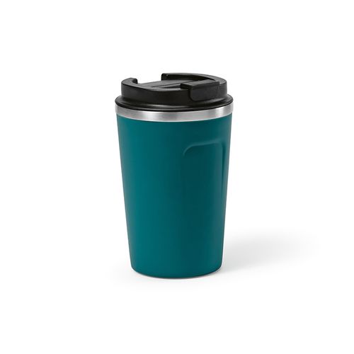 azul petróleo Vaso de viaje Limpopo; rInox, 490 ml. Doble pared, hermético