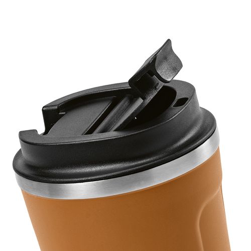 Vaso de viaje Limpopo; rInox, 490 ml. Doble pared, hermético