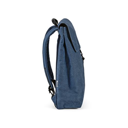 blue Mochila Prague de 25 l de rCotton. Cierre de gancho. PC de 17