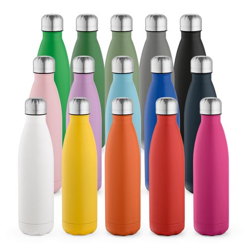 pink Botella Mississippi 550; rInox de 535 ml. Doble pared y hermética