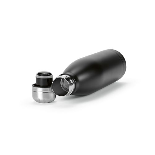 black Botella Mississippi 550; rInox de 535 ml. Doble pared y hermética