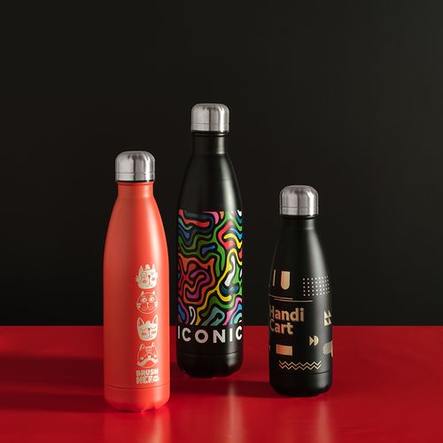 Botella Mississippi 550; rInox de 535 ml. Doble pared y hermética