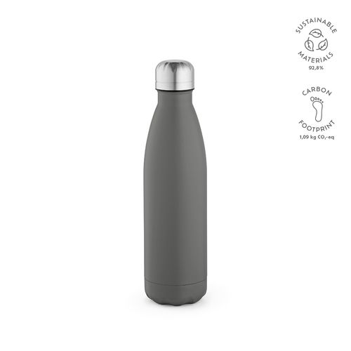 Botella Mississippi 550; rInox de 535 ml. Doble pared y hermética
