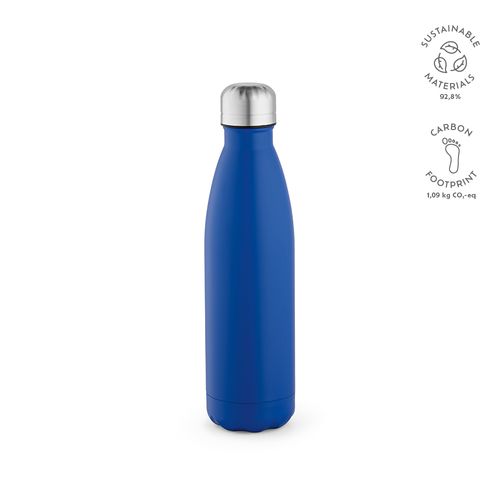 azulón Botella Mississippi 550; rInox de 535 ml. Doble pared y hermética