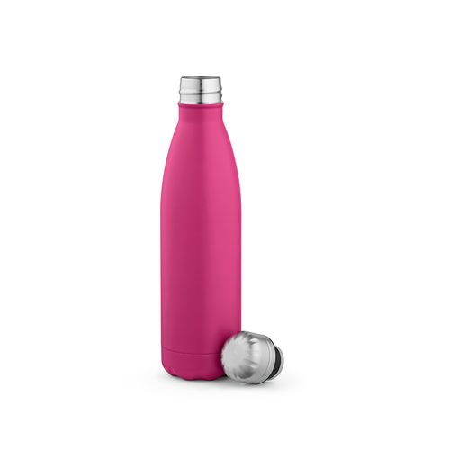 fucsia Botella Mississippi 550; rInox de 535 ml. Doble pared y hermética