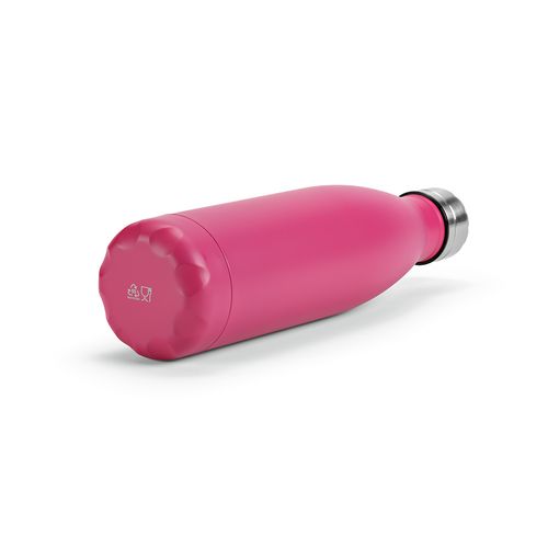 fucsia Botella Mississippi 550; rInox de 535 ml. Doble pared y hermética