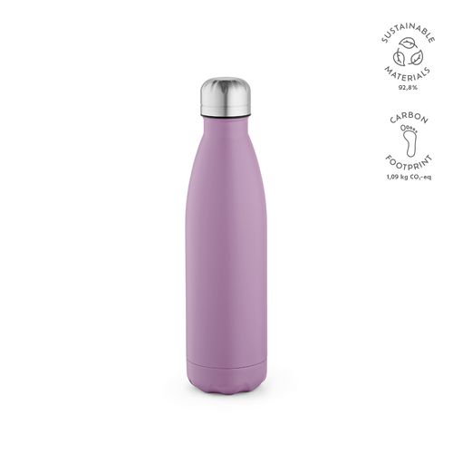 Botella Mississippi 550; rInox de 535 ml. Doble pared y hermética