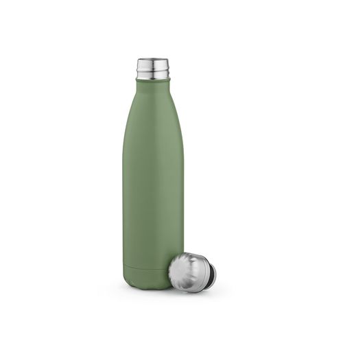 verde pastel Botella Mississippi 550; rInox de 535 ml. Doble pared y hermética