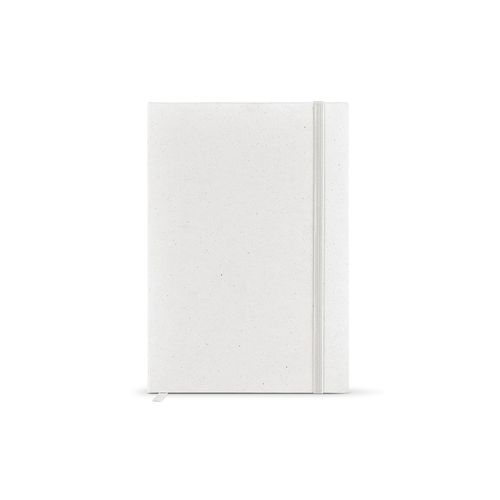 Carnet Hugo couverture en briques lait recyc., 160p 70g/m²