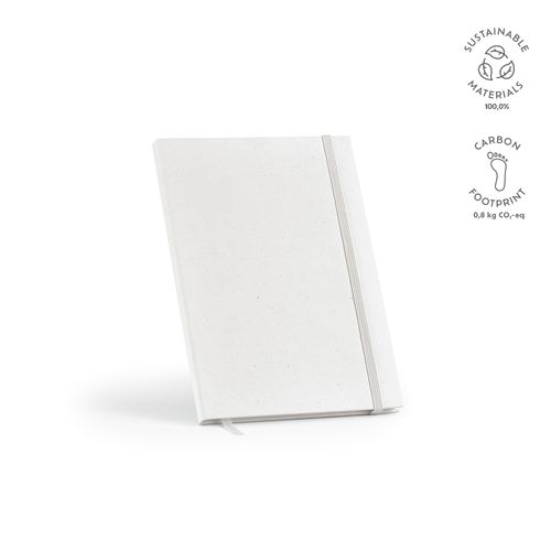 Carnet Hugo couverture en briques lait recyc., 160p 70g/m² - 2