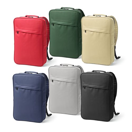 Sac à dos Amsterdam 16L rPU et rPET. Poche ordinateur 17"