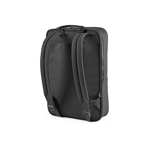 Mochila Amsterdam de 16 l fabricada en  rPU y rPET .  Para PC 17