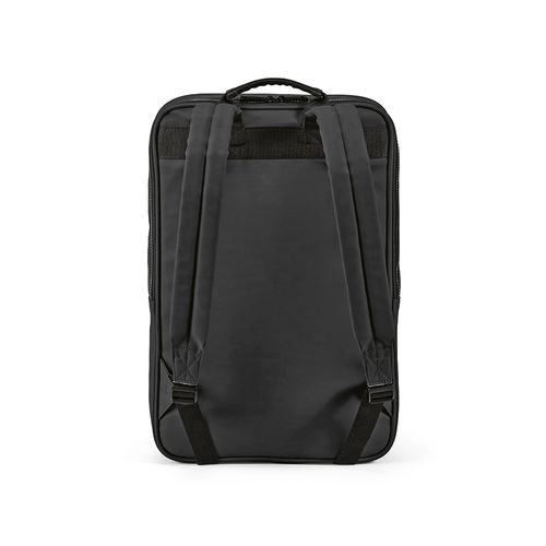 Mochila Amsterdam de 16 l fabricada en  rPU y rPET .  Para PC 17