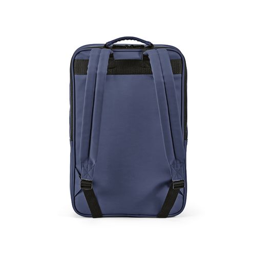 Mochila Amsterdam de 16 l fabricada en  rPU y rPET .  Para PC 17