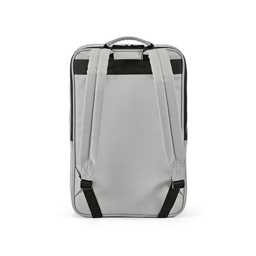 Mochila Amsterdam de 16 l fabricada en  rPU y rPET .  Para PC 17