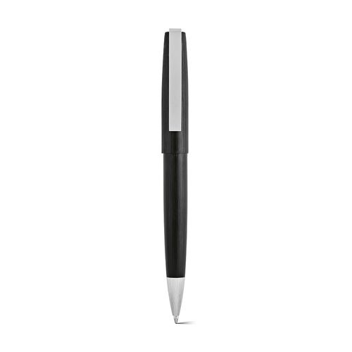 black Bolígrafo Hemingway de rAluminio. Tinta Dokumental® negra de 2km