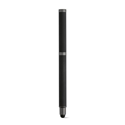 black Bolígrafo táctil Woolf;de rInox. Tinta Dokumental® negra de 1 km