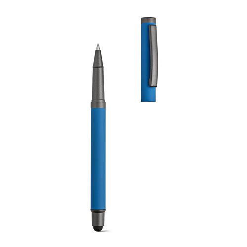 Stylo Woolf en inox recyclé, touch & encre noire 1 km