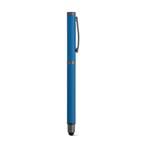 Stylo Woolf en inox recyclé, touch & encre noire 1 km