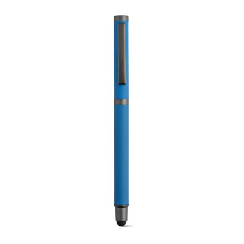 Stylo Woolf en inox recyclé, touch & encre noire 1 km