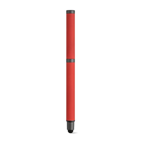Stylo Woolf en inox recyclé, touch & encre noire 1 km