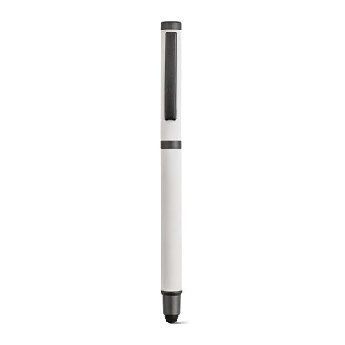 Stylo Woolf en inox recyclé, touch & encre noire 1 km