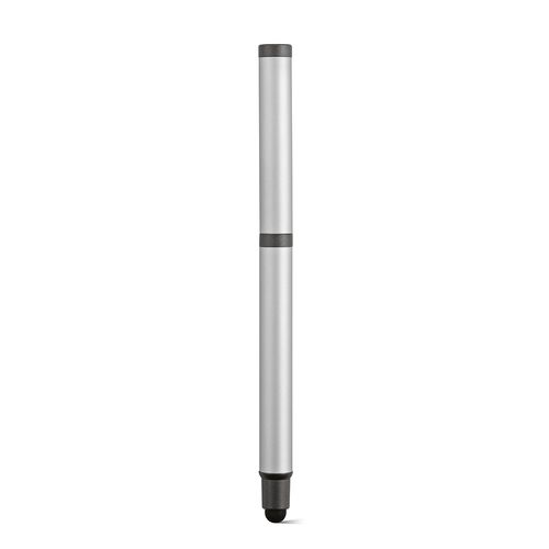 Stylo Woolf en inox recyclé, touch & encre noire 1 km