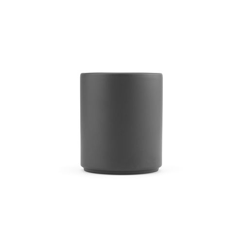 gris oscuro Taza de cerámica Tiber 250. 240 ml. Acabado mate