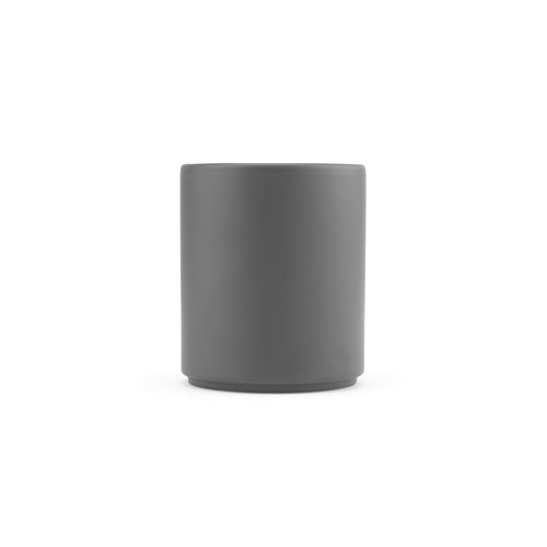 gris oscuro Taza de cerámica Tiber 250. 240 ml. Acabado mate