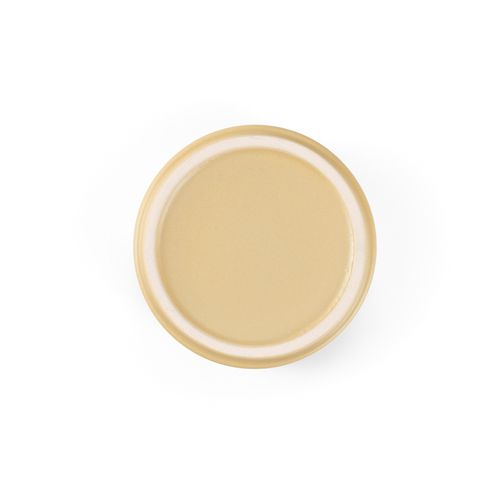 amarillo pastel Taza de cerámica Tiber 250. 240 ml. Acabado mate