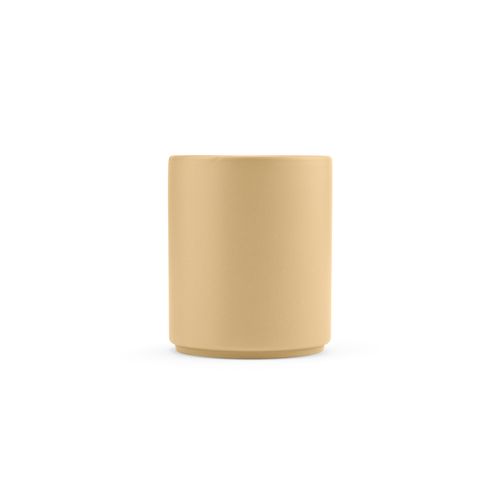 amarillo pastel Taza de cerámica Tiber 250. 240 ml. Acabado mate