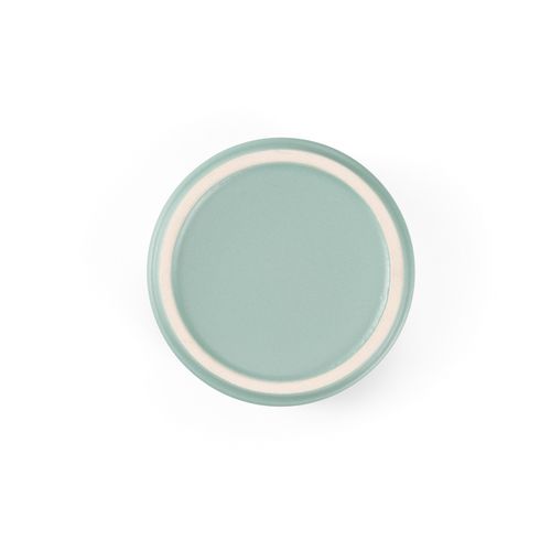 azul / blanco pastel Taza de cerámica Tiber 250. 240 ml. Acabado mate