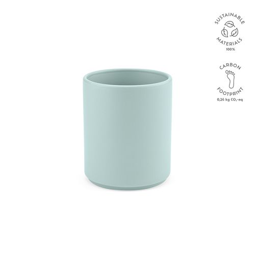 azul / blanco pastel Taza de cerámica Tiber 250. 240 ml. Acabado mate