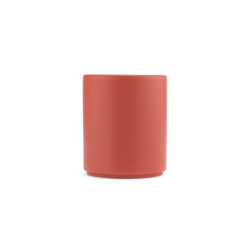rojo mate Taza de cerámica Tiber 250. 240 ml. Acabado mate