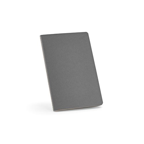 Cuaderno Bronte A5 de tapa blanda de cartón reciclado. Papel FSC®