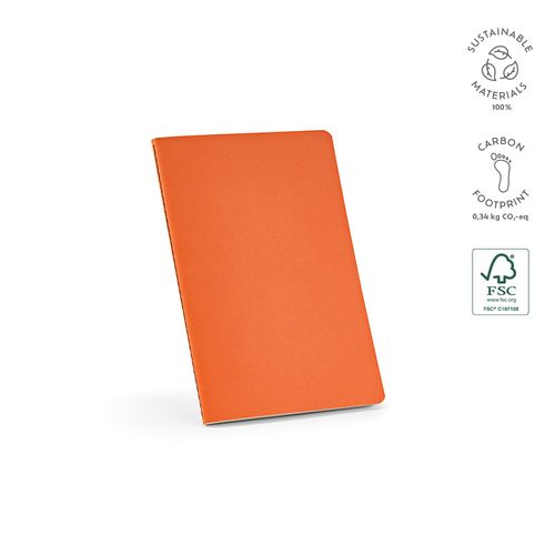 Carnet Bronte A5 couverture souple carton recyclé