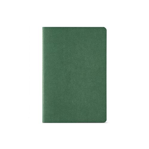 Cuaderno Bronte A5 de tapa blanda de cartón reciclado. Papel FSC