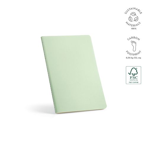 Carnet Bronte A5 couverture souple carton recyclé
