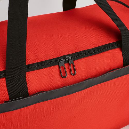 red Bolsa de deporte São Paulo L; 50L, de rPET ripstop. Reflectante