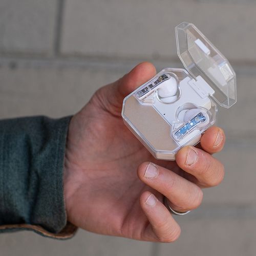 Ecouteurs Ghostbuds, rABS, autonomie 6h, 400mAh