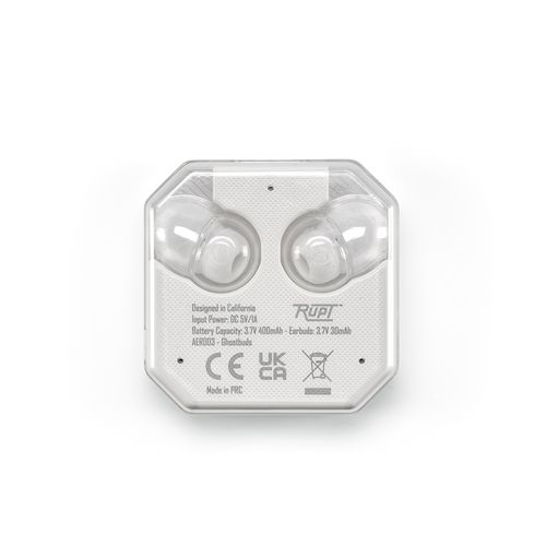 Ecouteurs Ghostbuds, rABS, autonomie 6h, 400mAh