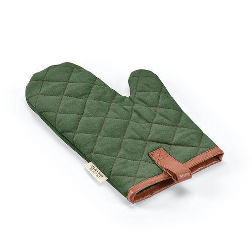 Manopla de cocina Basquiat; algodón reciclado 280gsm y en rPU