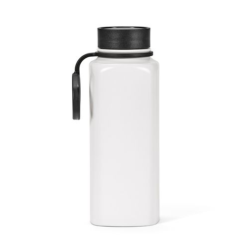 Botella Ural;rInox, 820 ml. Doble pared,hermética.Tapa  giro 360°