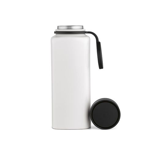 Botella Ural;rInox, 820 ml. Doble pared,hermética.Tapa  giro 360°
